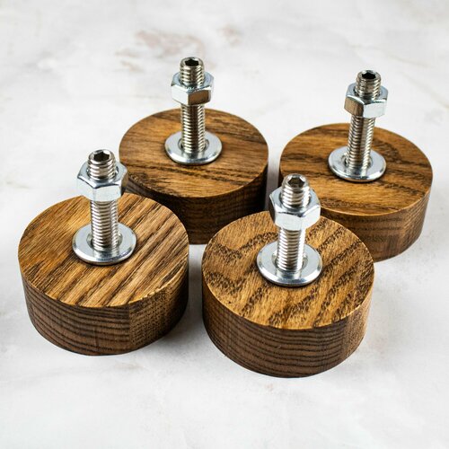 Ножки-опоры мебельные деревянные круглые