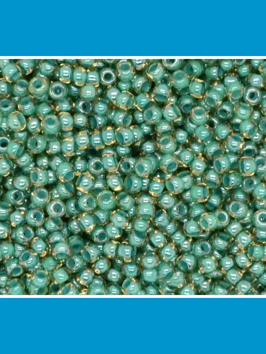 Чешский бисер прециоза 10/0 (2,3 мм), 11024 — 50 г