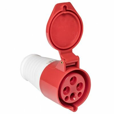 Розетка силовая переносная 16А 3P+PE IP44 214 EKF