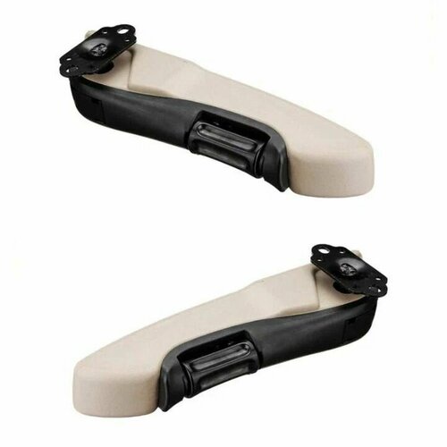 Универсальный подлокотник (бежевый правый и левый) для грузовика, автобуса, минивэна, легкового автомобиля.