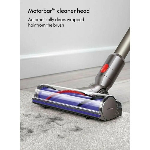 Вертикальный пылесос Dyson V8 SV25 SLVNKL 420320-04-02 сухая уборка серебристый 50703₽