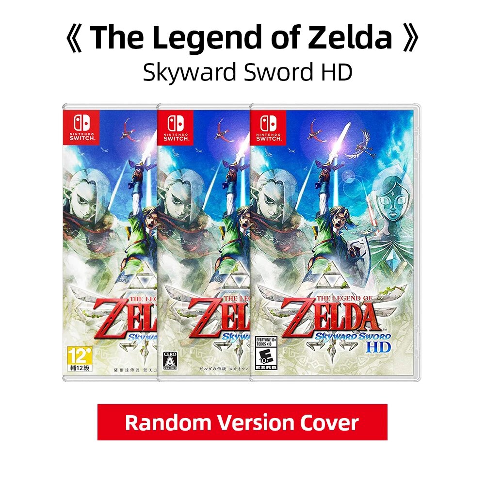 Игровой картридж Nintendo Switch The Legend of Zelda Skyward Sword HD, Random Cover