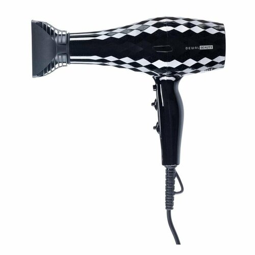 фото Dewal beauty hd1007-black фен dewal beauty diamond black, черный, 2200 вт, 1 насадка