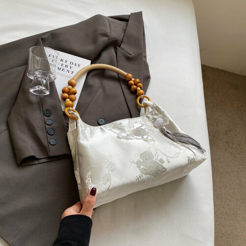 Сумка , бежевый