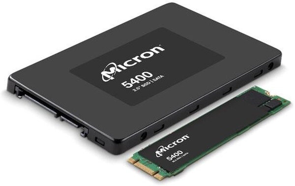 Накопитель SSD 2.5'' Micron 5400 MAX 960GB SATA 6Gb/s 3D TLC 540/520MB/s IOPS 95K/65K TBW 8760 DWPD 5 - фото №5