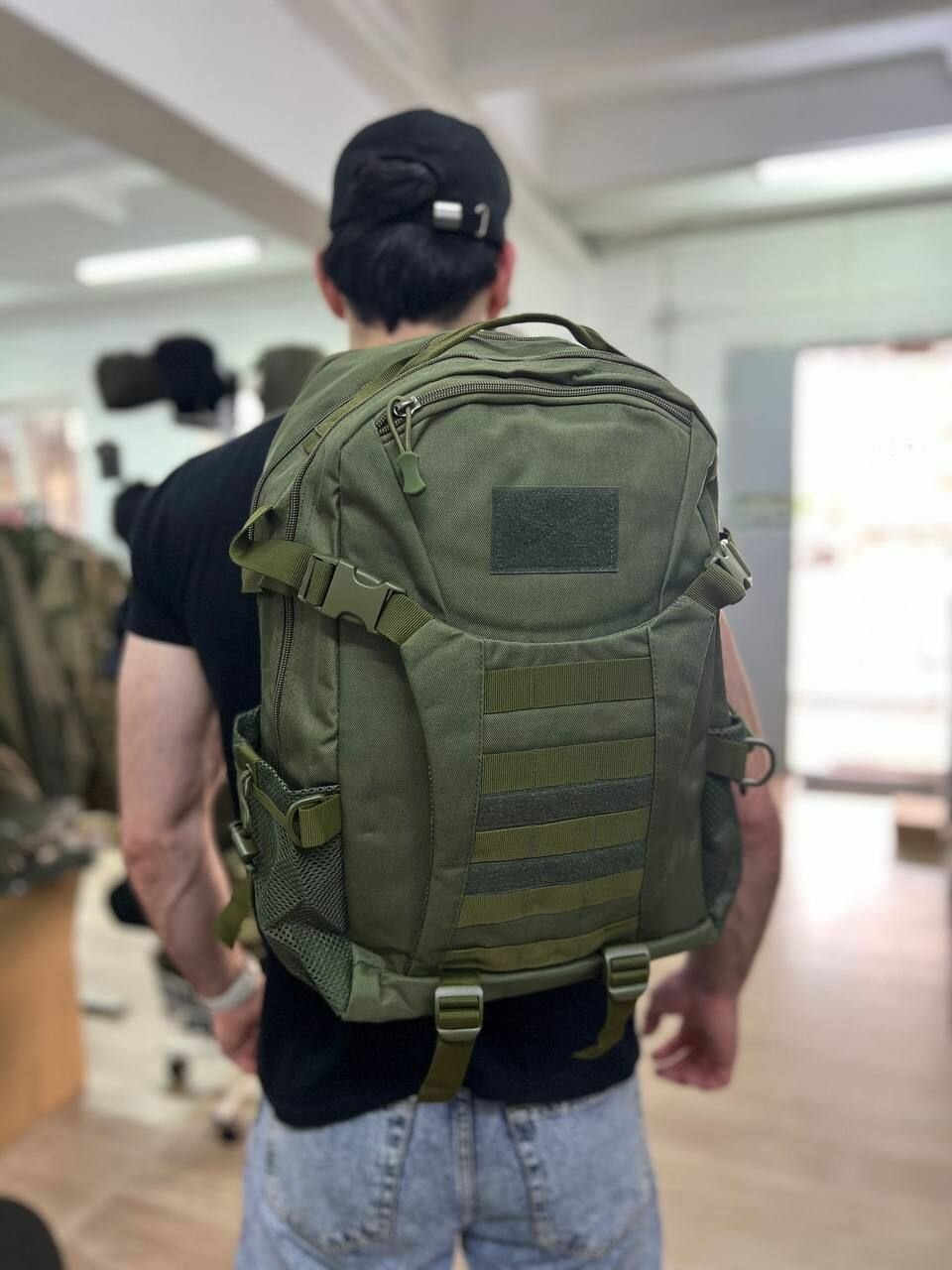 Универсальный тактический рюкзак олива 35л — фото 1
