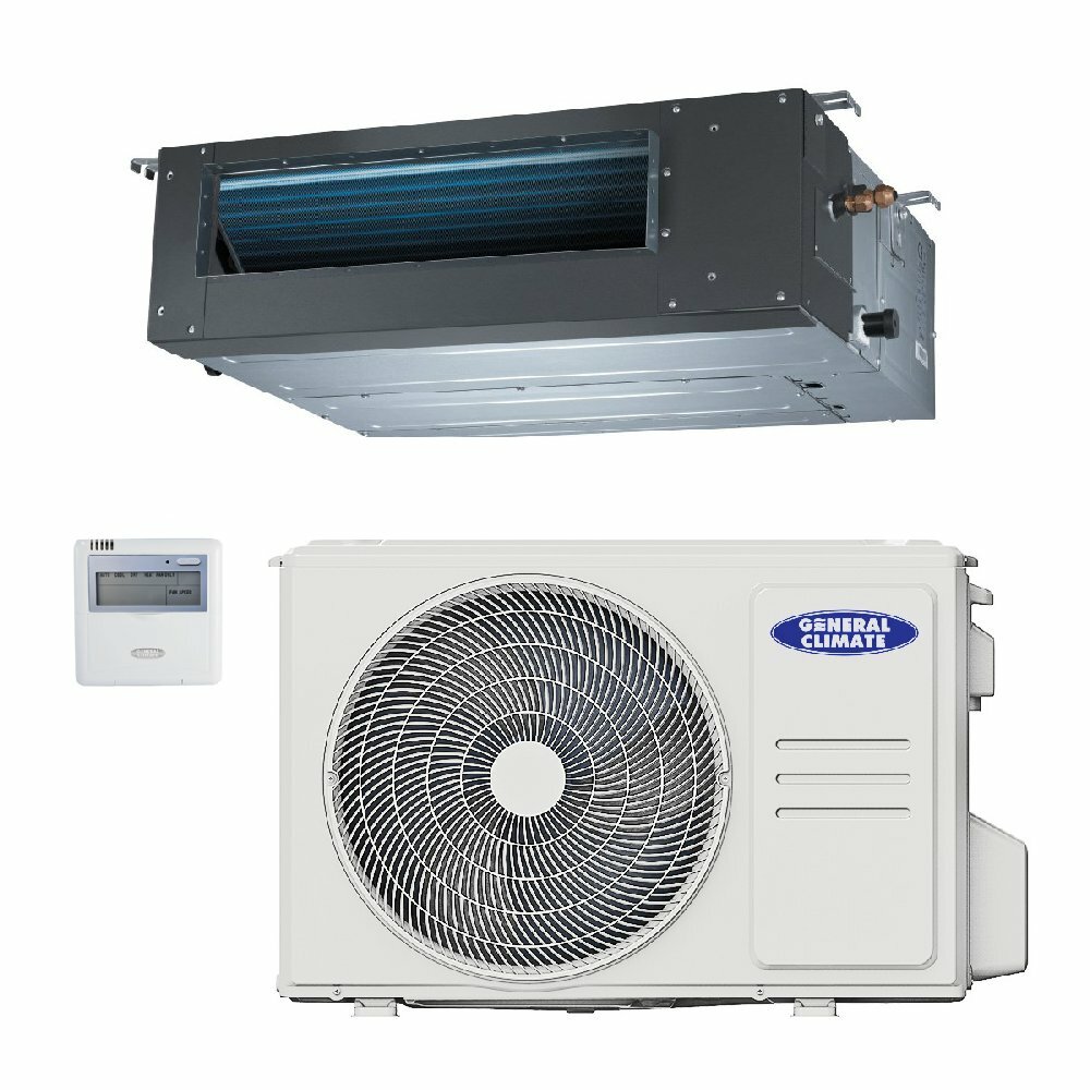 Канальные кондиционеры General Climate GC-DN18HWN2 / GU-U18H2