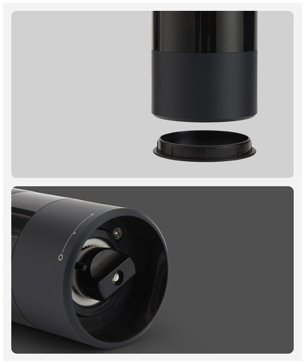 Мельницы Для Специй Xiaomi Электрическая мельница Xiaomi HuoHou Electric Grinder Rechargeable Black (HU0200)