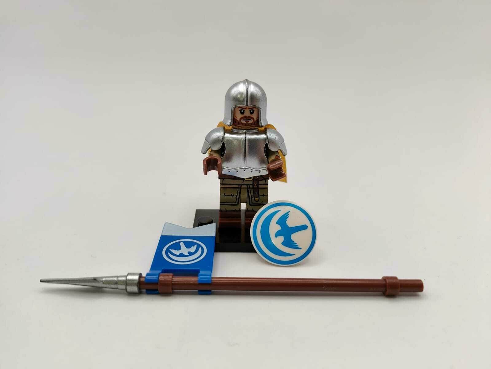 Минифигурка «Всадник Долины», фигурка из коллекции "Войска домов" из "Игры престолов", совместима с конструкторами Lego