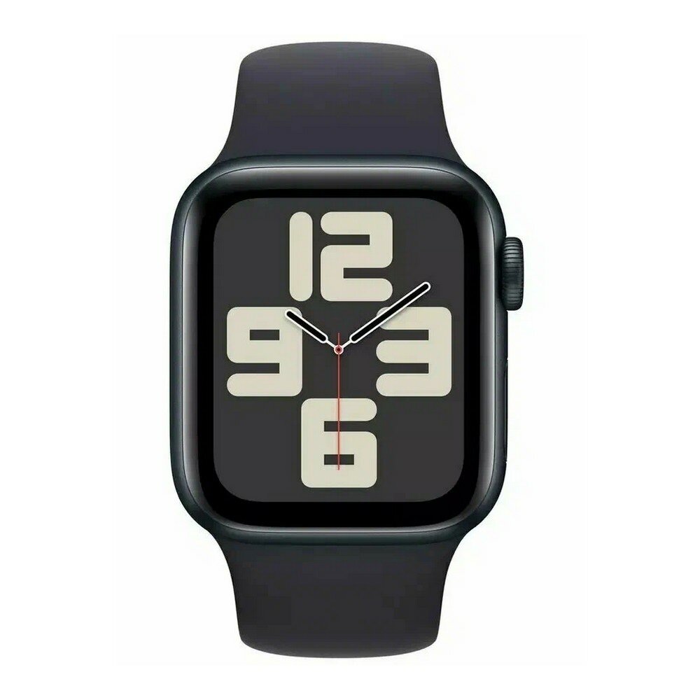 Умные часы Apple Watch SE (2024) 40mm Aluminum Case with Sport Band S/M Midnight