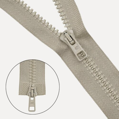 Изображение товара Молния разъемная 90 см тракторная, 2 замка, 5 шт, Тип 6 (2077) ARTA (105 светло-бежевый)