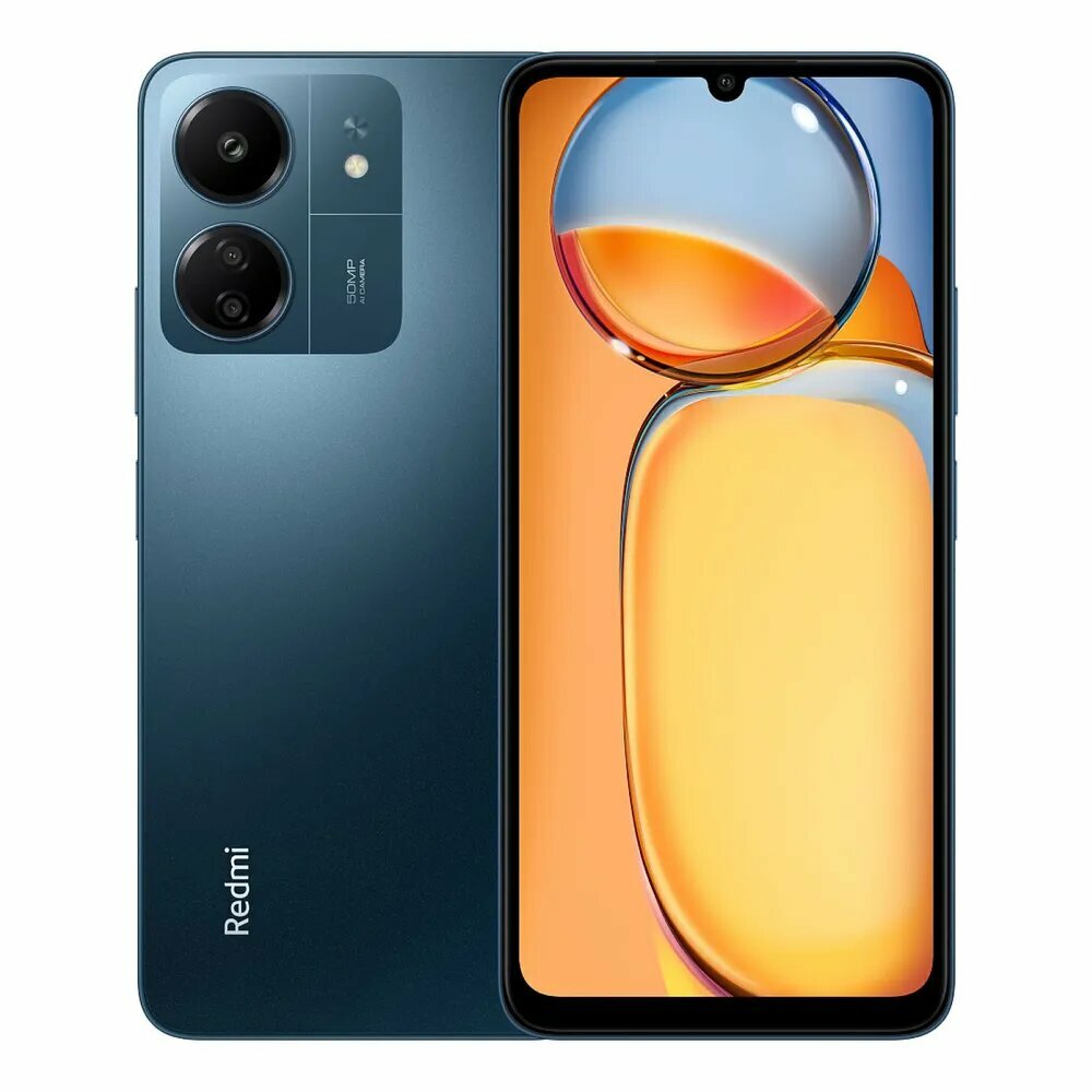 Смартфон Xiaomi Redmi 13C 8/256 ГБ, 2 nano SIM, синий — фото 1
