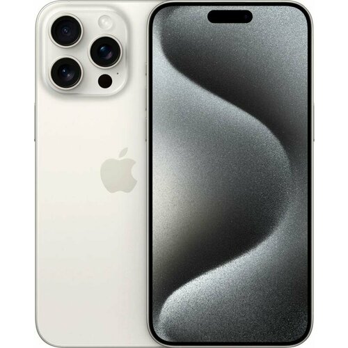 Смартфон Apple iPhone 15 Pro Max 256Gb Dual nano SIM White Белый 136206₽