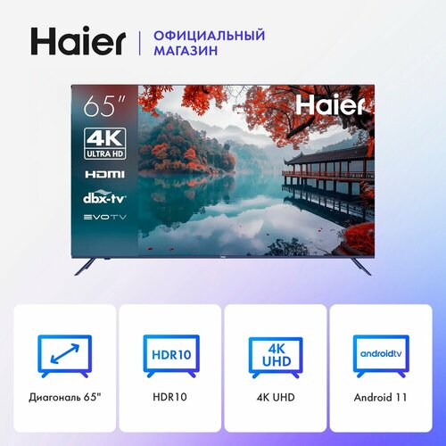 Телевизор Haier 65 Smart TV M1 4113400₽