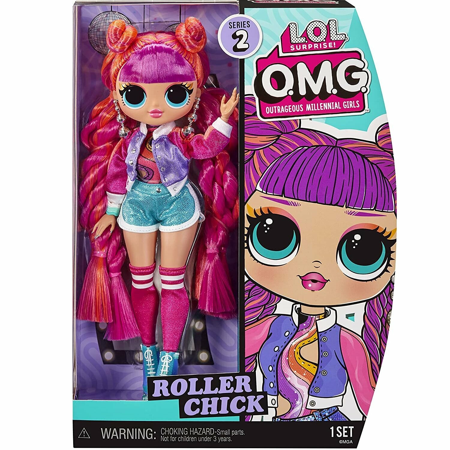 Кукла L.O.L. Surprise OMG HoS Series 2 Roller Chick — фото 1
