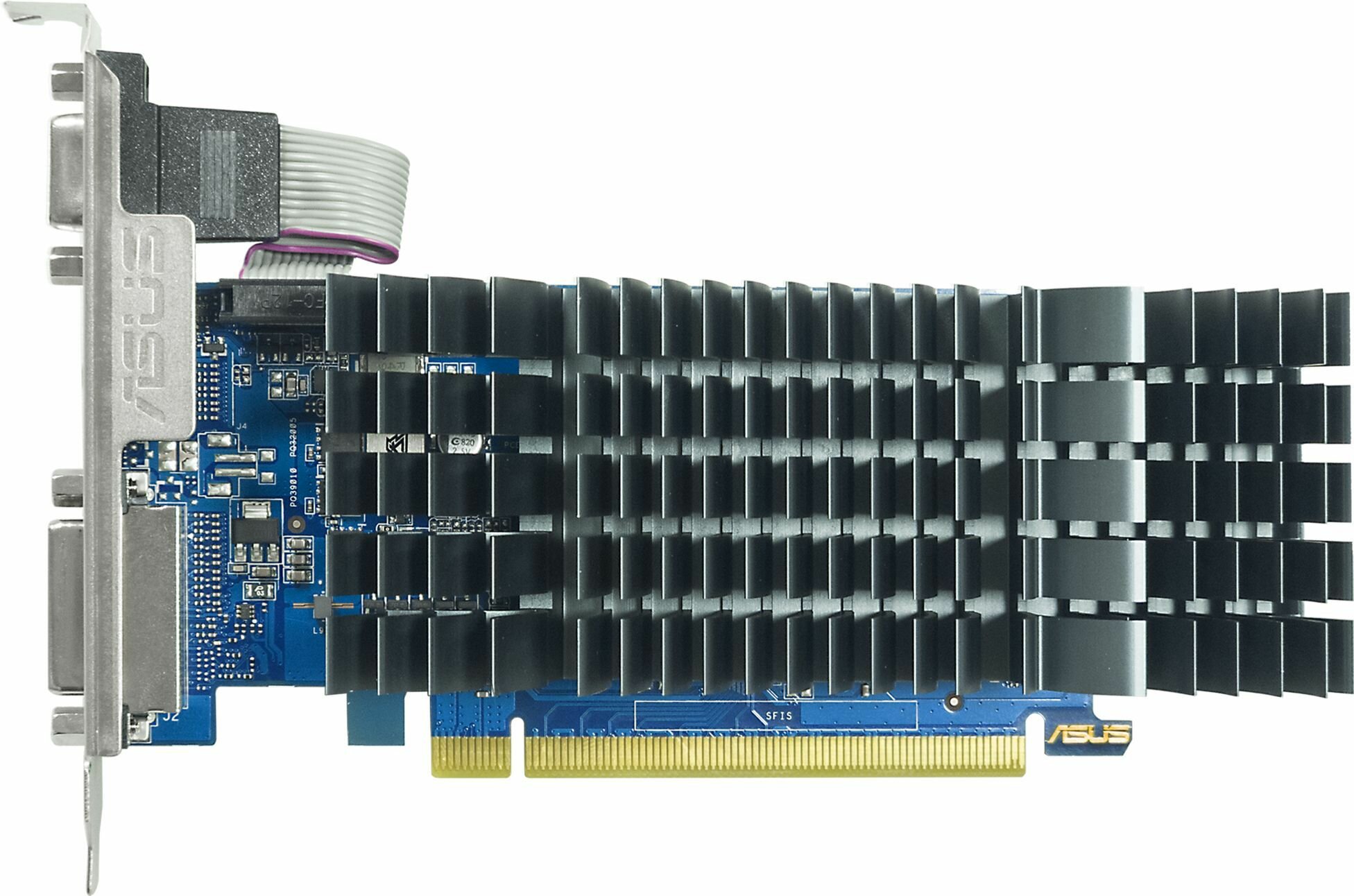 ASUS NVIDIA GeForce GT 710 GT710-SL-2GD5-BRK-EVO 2ГБ GDDR5, Low Profile, Ret