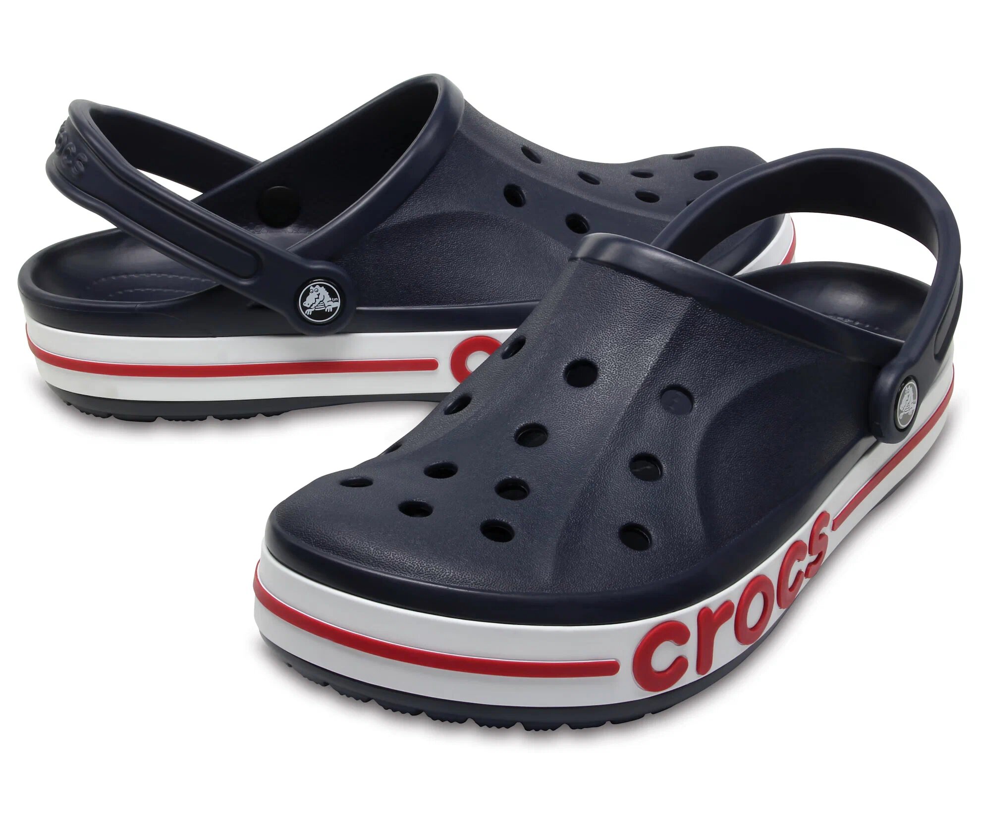 Сабо Crocs, размер M10/W12, синий — фото 1