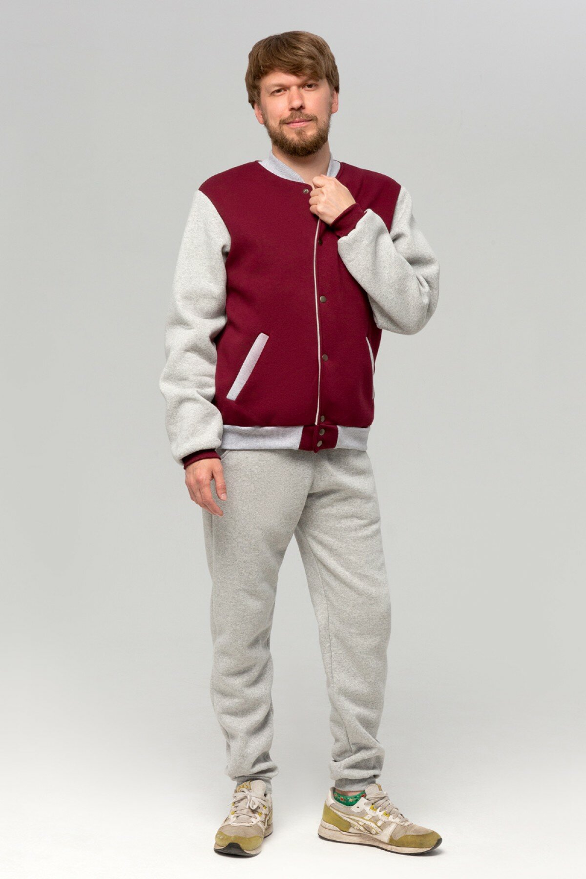 Костюм спортивный Магазин Толстовок, размер XL-52-Unisex-(Мужской), бордовый