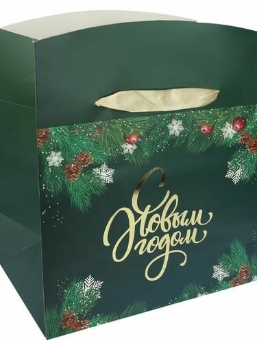 Подарочный пакет-коробка Миленд 