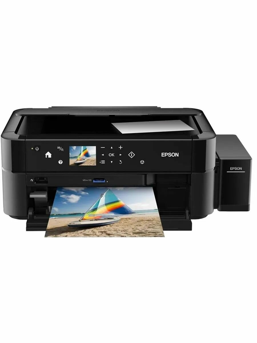 МФУ струйный Epson L850 black (A4, 6цв, принтер/сканер/копи