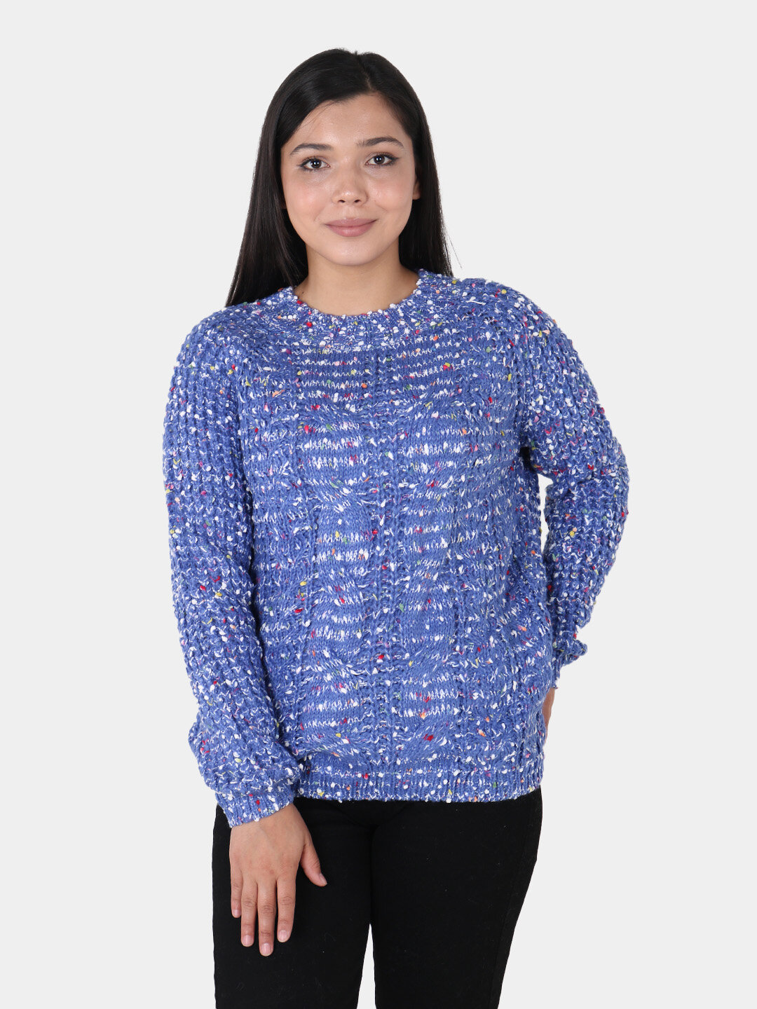 Джемпер , размер One Size, голубой, — фото 1