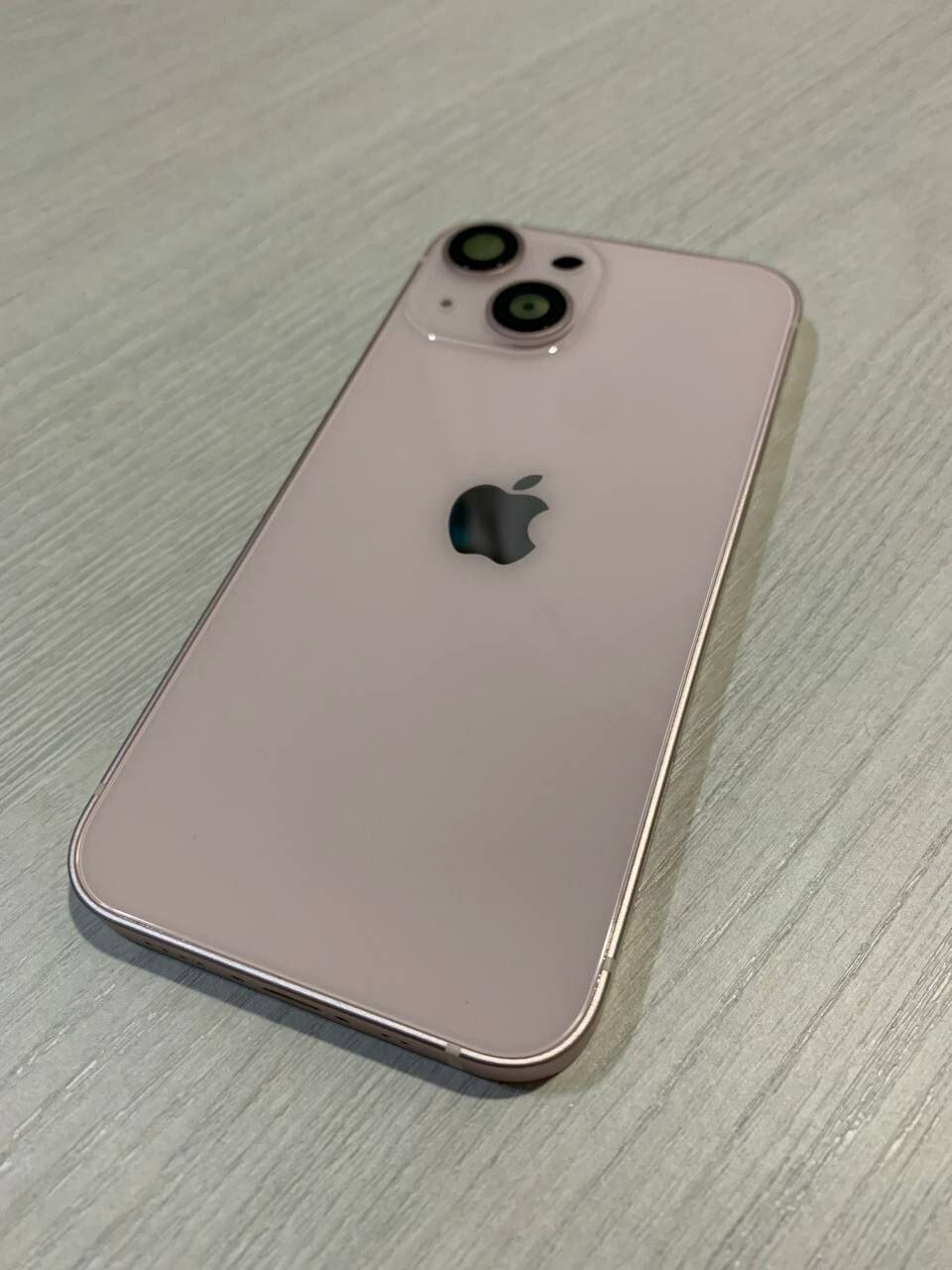 Корпус для IPhone 13 mini розовый (PINK), комплект кнопок, сим-лоток