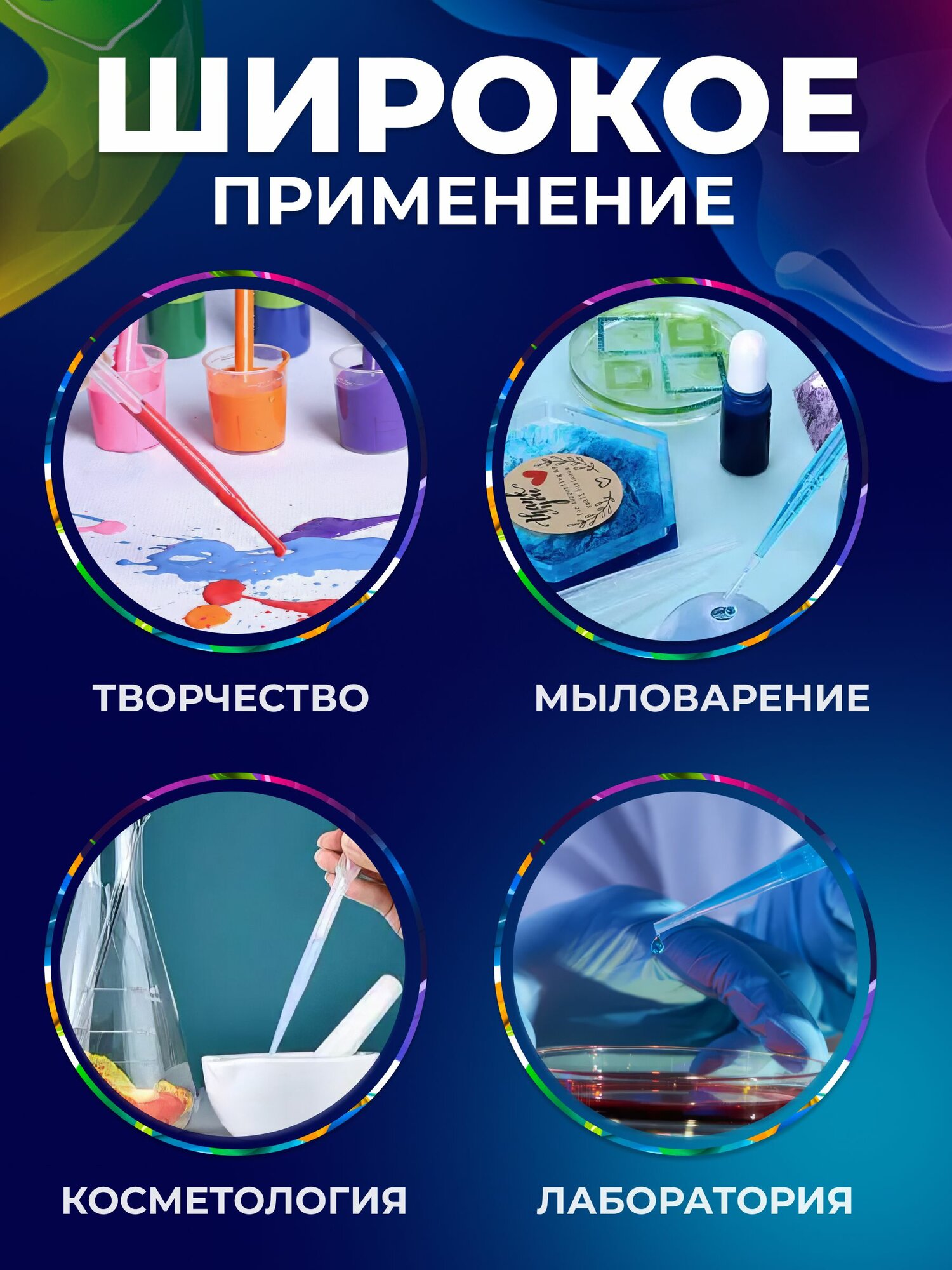 Пипетка пастера пластиковая 5 мл 100 шт для переноса жидкостей — фото 1