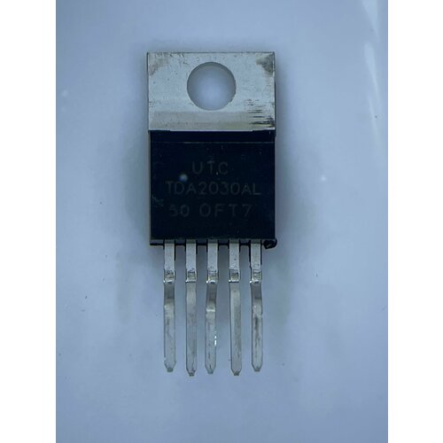 TDA2030A, Микросхема, TO-220-5, аудио усилитель 18Вт