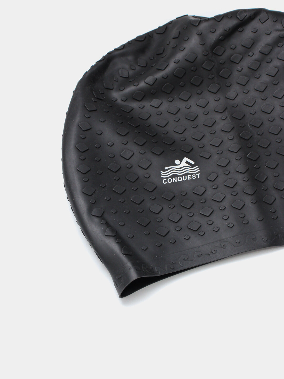 Шапочка для плавания, бассейна, силиконовая, для взрослых и детей — фото 1