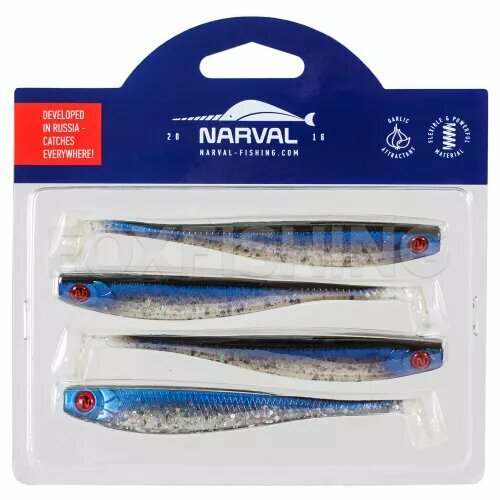 Силиконовая приманка Narval Skinny 12см. #036 4шт.