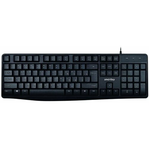 Клавиатура проводная Smartbuy 207 ONE USB мультимедийная черная 960₽