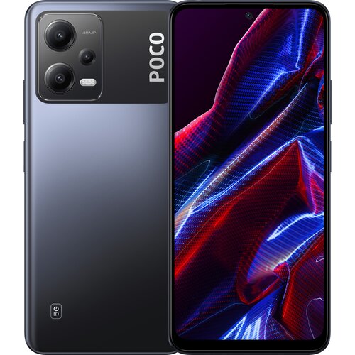 Смартфон Xiaomi POCO X5 5G 8/256 ГБ RU, Dual nano SIM, черный смартфон xiaomi poco c65 8 256 гб ru dual nano sim черный