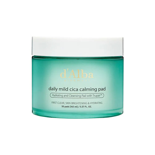 DAlba Успокаивающие тонер-пэды Daily Mild Cica Calming Pad 50шт 2087₽