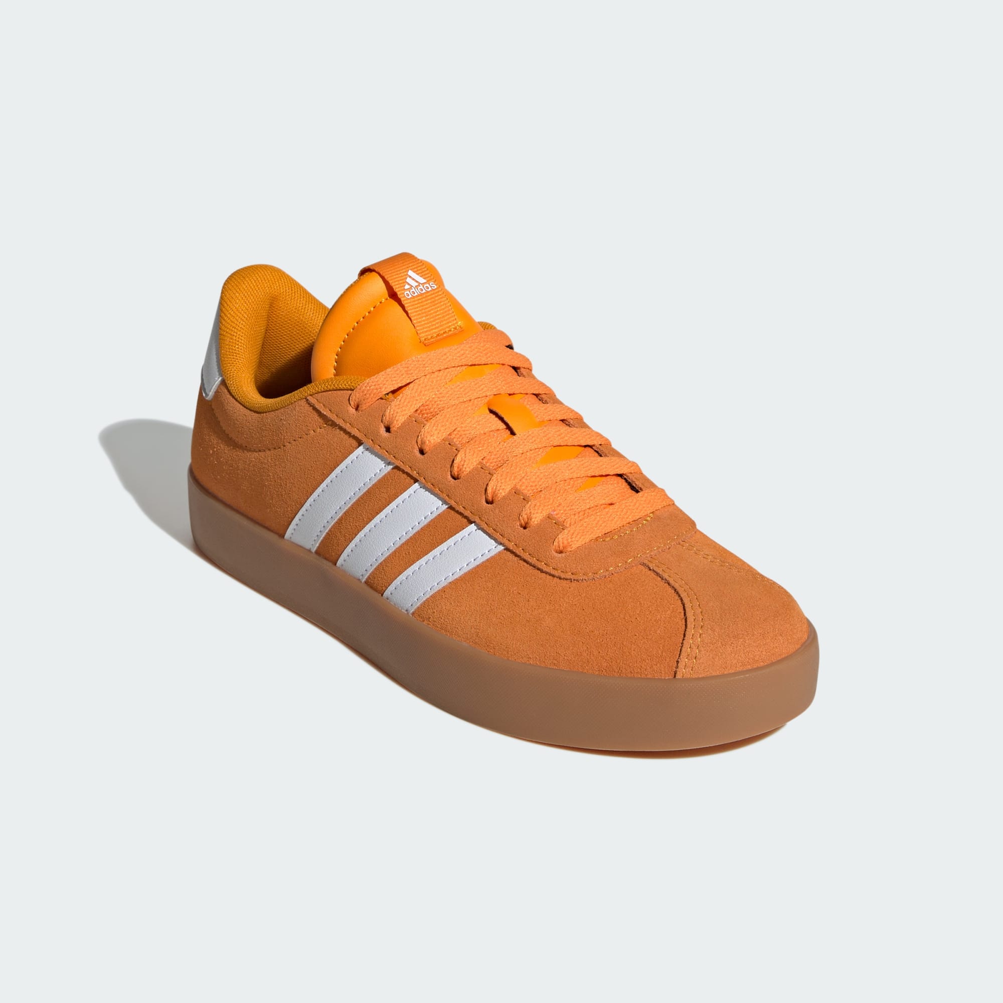 Кеды adidas VL Court 3.0, размер 7 UK, Crew Orange / Cloud White / Gum — фото 1