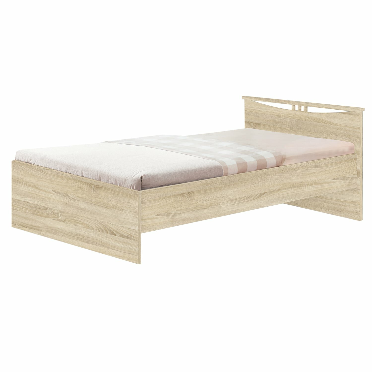 Кровать Боровичи-мебель Мелисса 900 Дуб сонома 00177