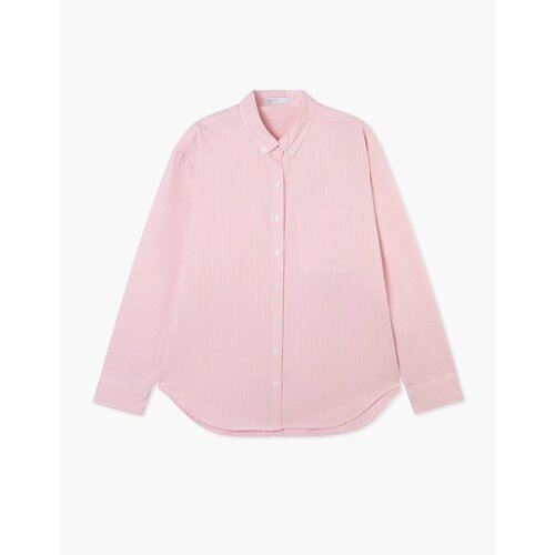 фото Рубашка gloria jeans, размер l (48-50), оранжевый, белый