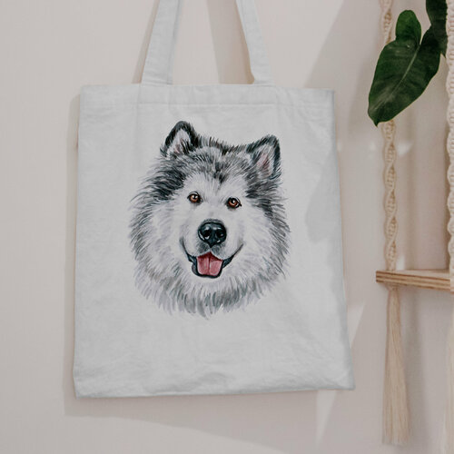 фото Сумка шоппер , белый даром