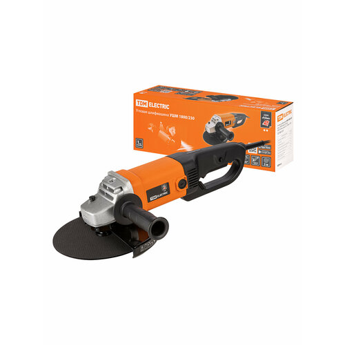 Угловая шлифмашина УШМ 1800230 мощ 1800 Вт диск 230 мм 6500 обмин шнур 3 м Рубин TDM 1050800₽