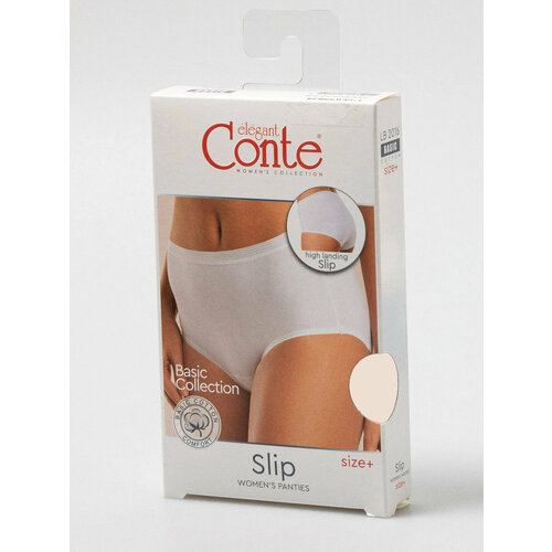фото Трусы conte elegant slip maxi, размер 44=s, бежевый