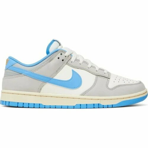 кроссовки kinetix athletic reno 2pr haki Кроссовки NIKE Dunk Low, полнота D, размер RU 42 / EU 42.5 / 27 см, голубой, белый