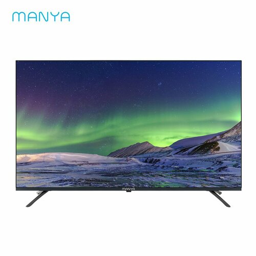 Телевизор MANYA 55QM04B Смарт ТВ, Android 11, 2Gb/16Gb, голосовое управление, Wi-Fi, Bluetooth, 3HDMI, 2USB, Super Slim дизайн, QLED Mini LED подсветка