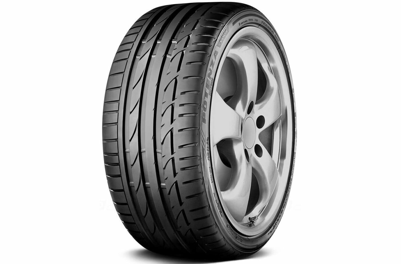 Шины Bridgestone Potenza S001 225/45 R19 92W Летние Омологация * Runflat