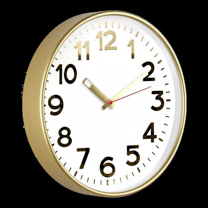 Часы TROYKA классика (78778781) настенные золотой