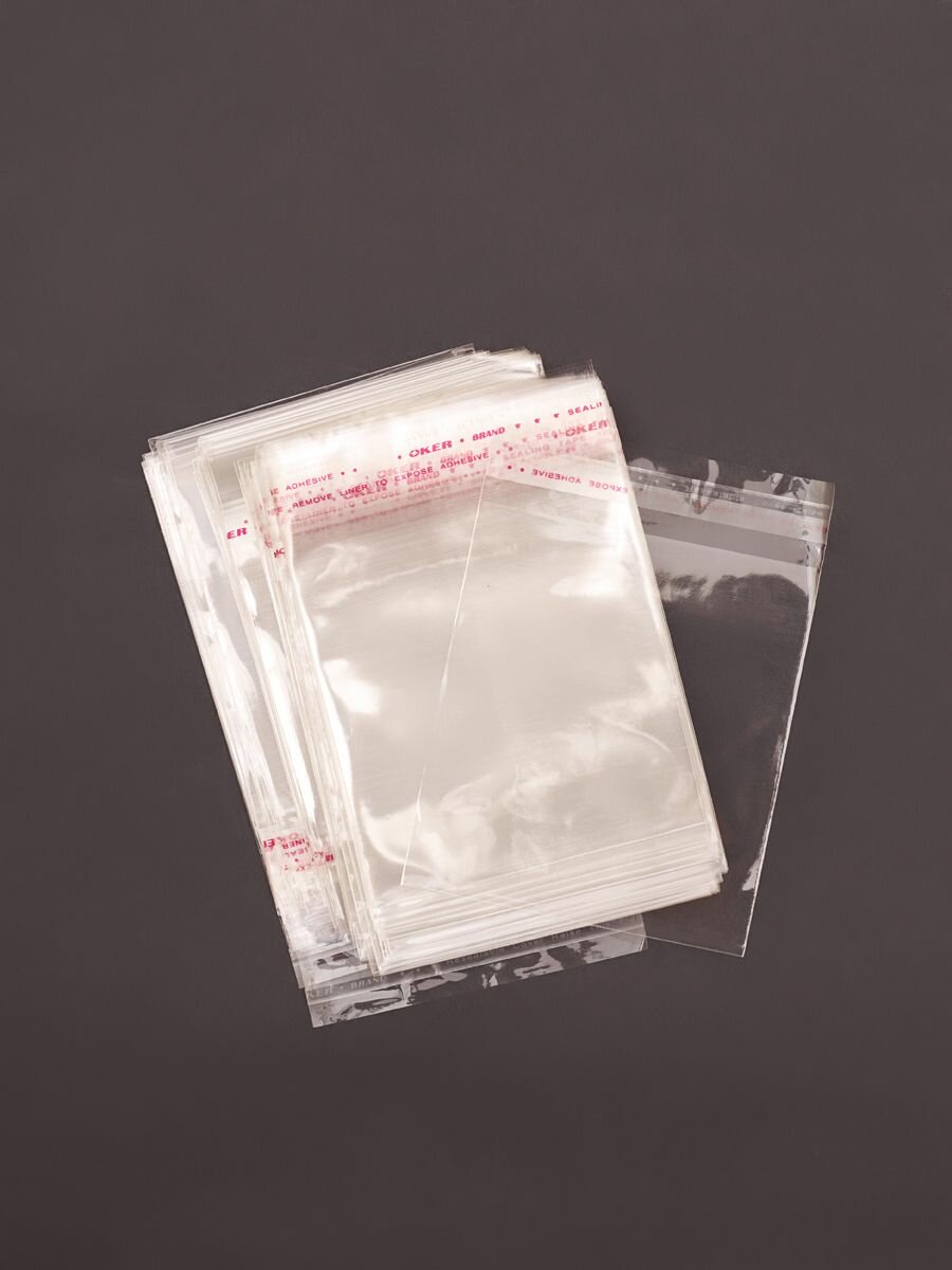 Упаковочные пакеты бопп с клеевым клапаном 8х10/3 см - фотография № 5