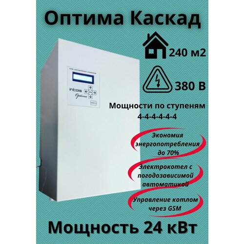 Электрический отопительный котел Оптима каскад 24 кВт 8964000₽