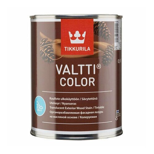 Tikkurila Valtti Color / Тиккурила валтти колор антисептик 2,7л tikkurila valtti natural тиккурила валти натурал азурь ультрастойкая с прозрачным покрытием полуглянцевая 0 9л