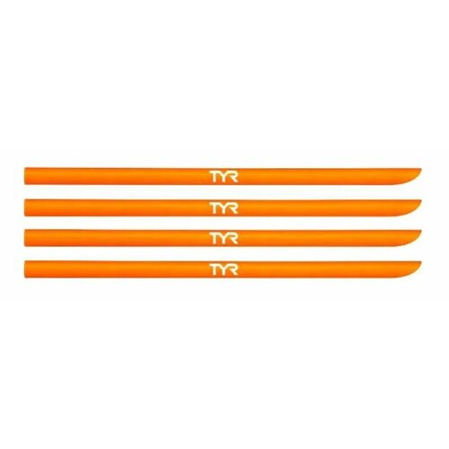 фото Резинки для лопаток для плавания tyr hand paddle replacement straps (оранжевый / 820)