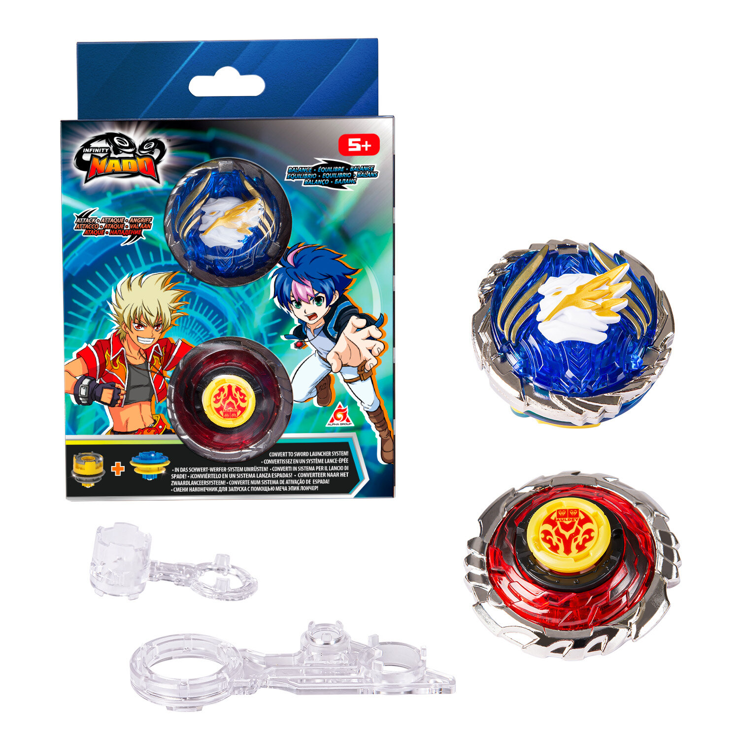 фото Инфинити Надо. Набор 2 волчка Мультивселенная Эпик Лончер. TM Infinity Nado