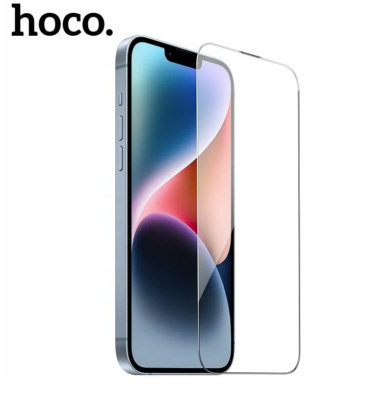 Защитное стекло Hoco для iPhone 12/12 Pro A34 чёрное — фото 1