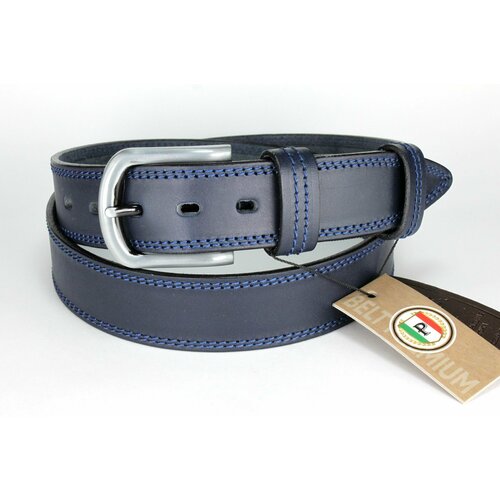 фото Ремень premium belt, размер 125, синий